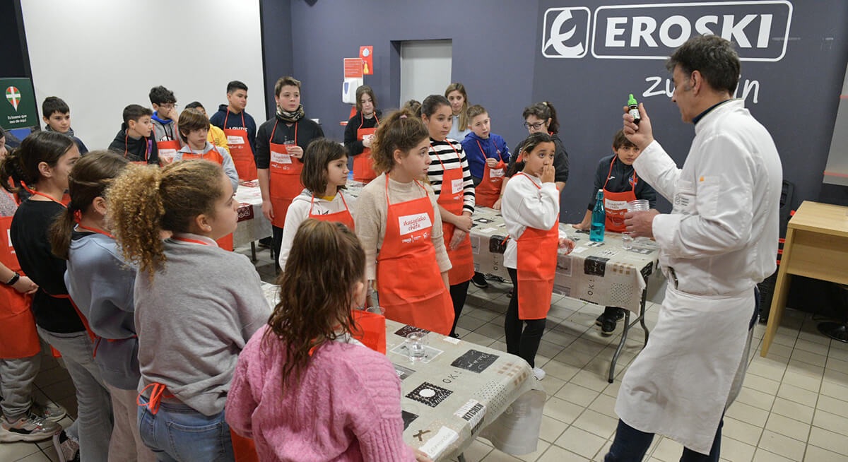 Eroski Escuela de Alimentación · benchmark de contenido editorial