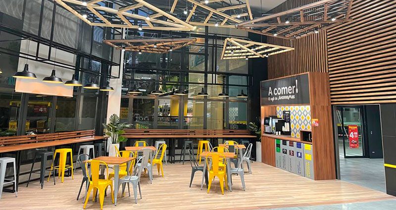 Servicio "A Comer!" en tienda