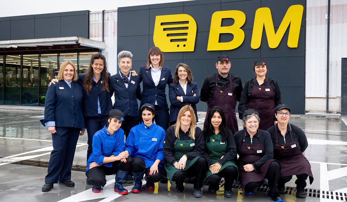 Equipo BM en tienda