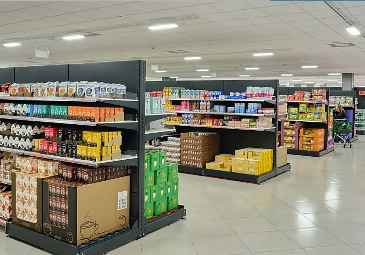 Pasillo Mercadona institucional