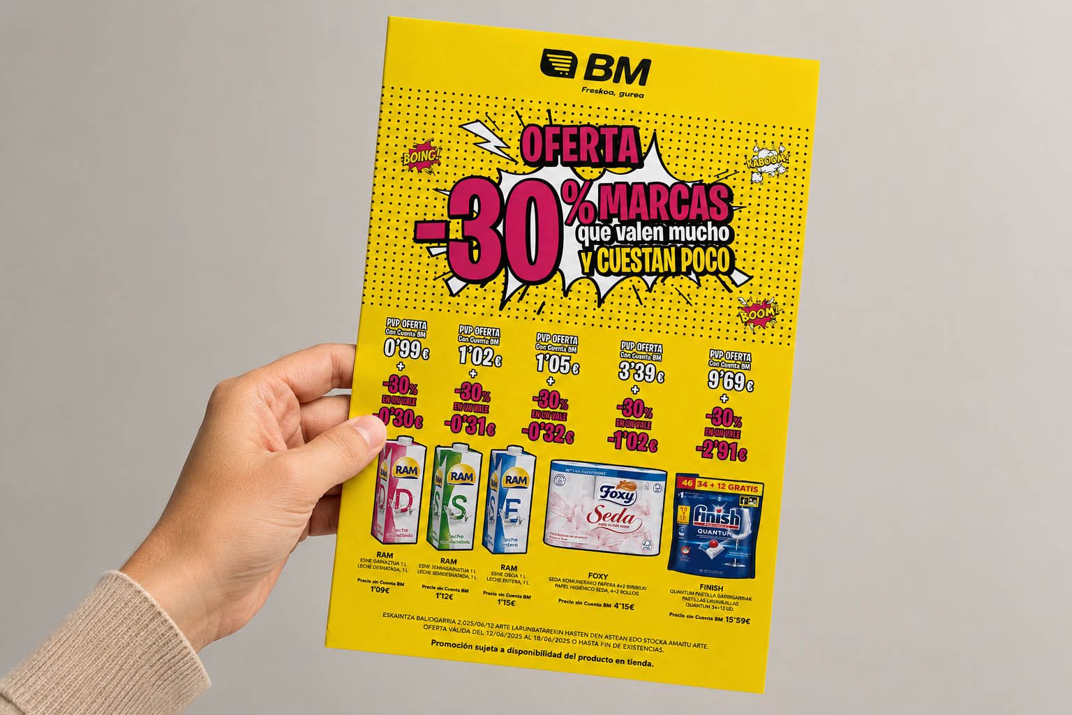 Folleto y promoción