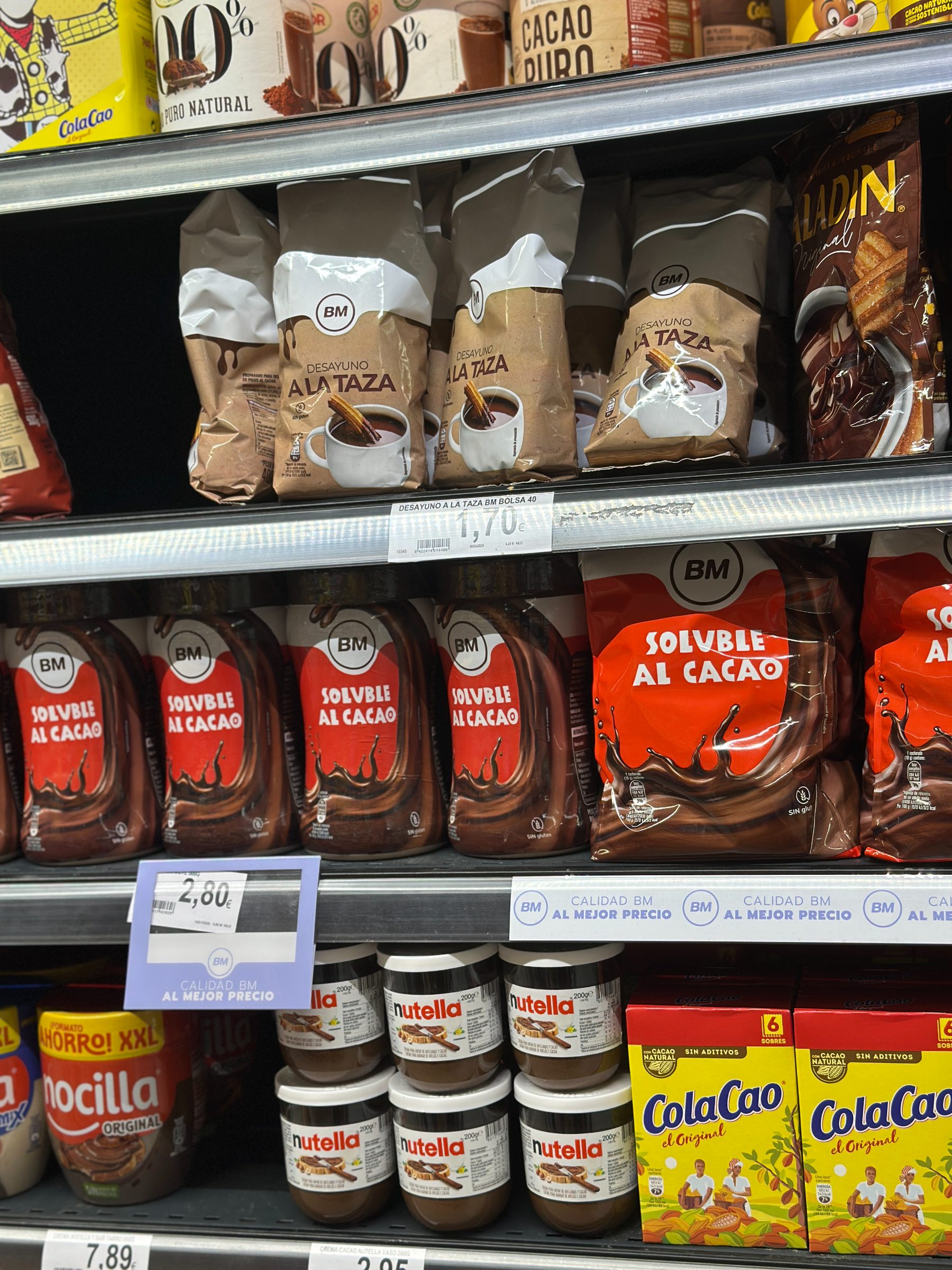 MDD BM en lineal de alimentación seca