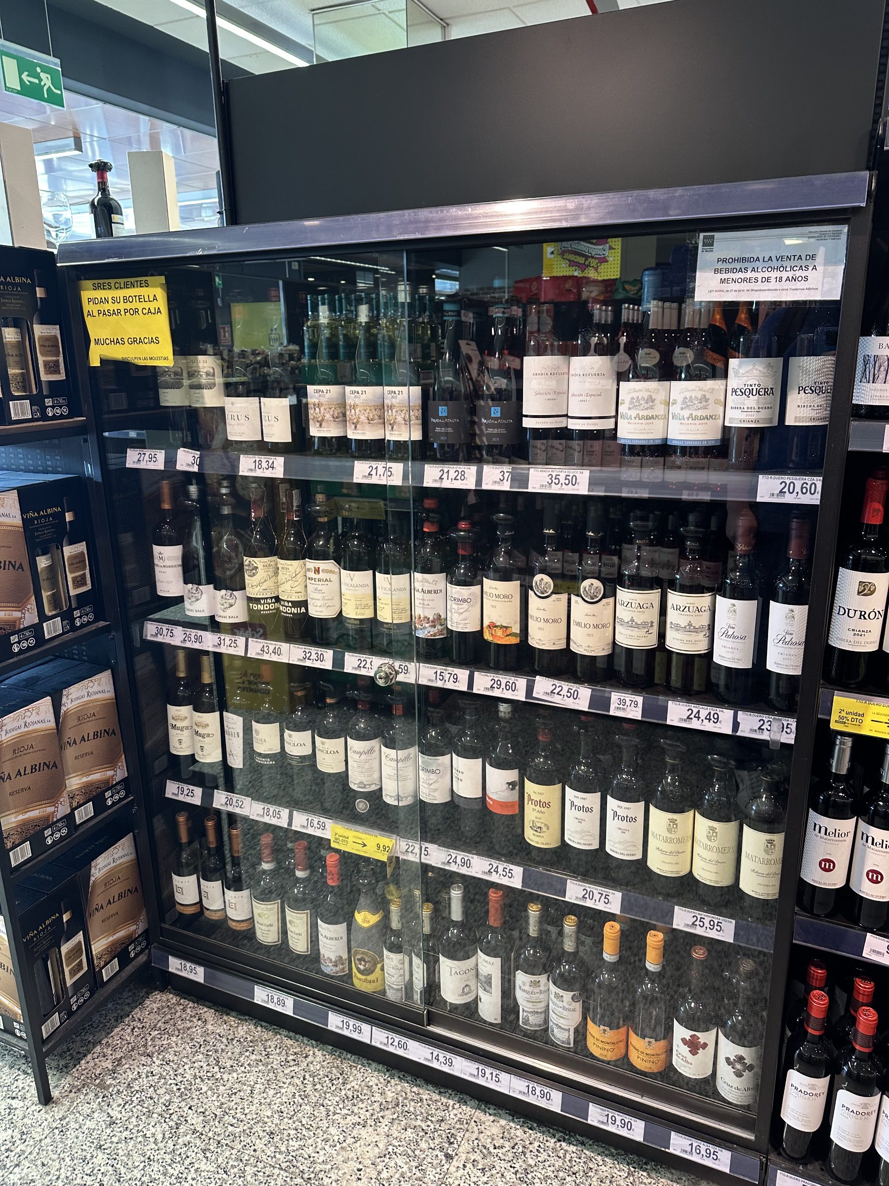 Referencias premium bodega BM