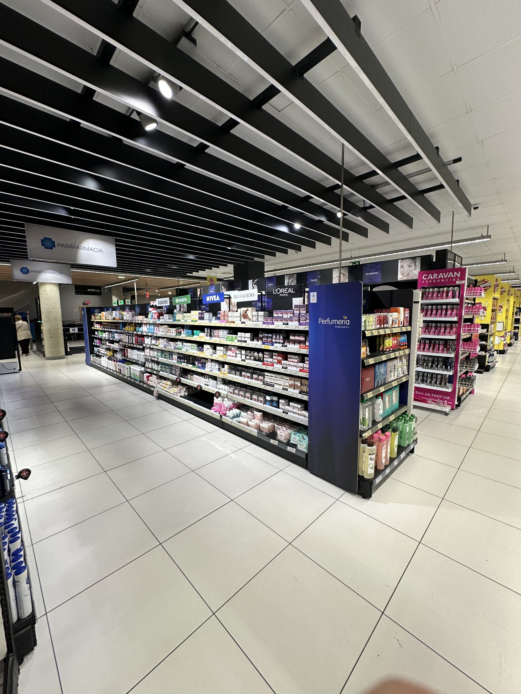 Lineal perfumería y cuidado personal BM