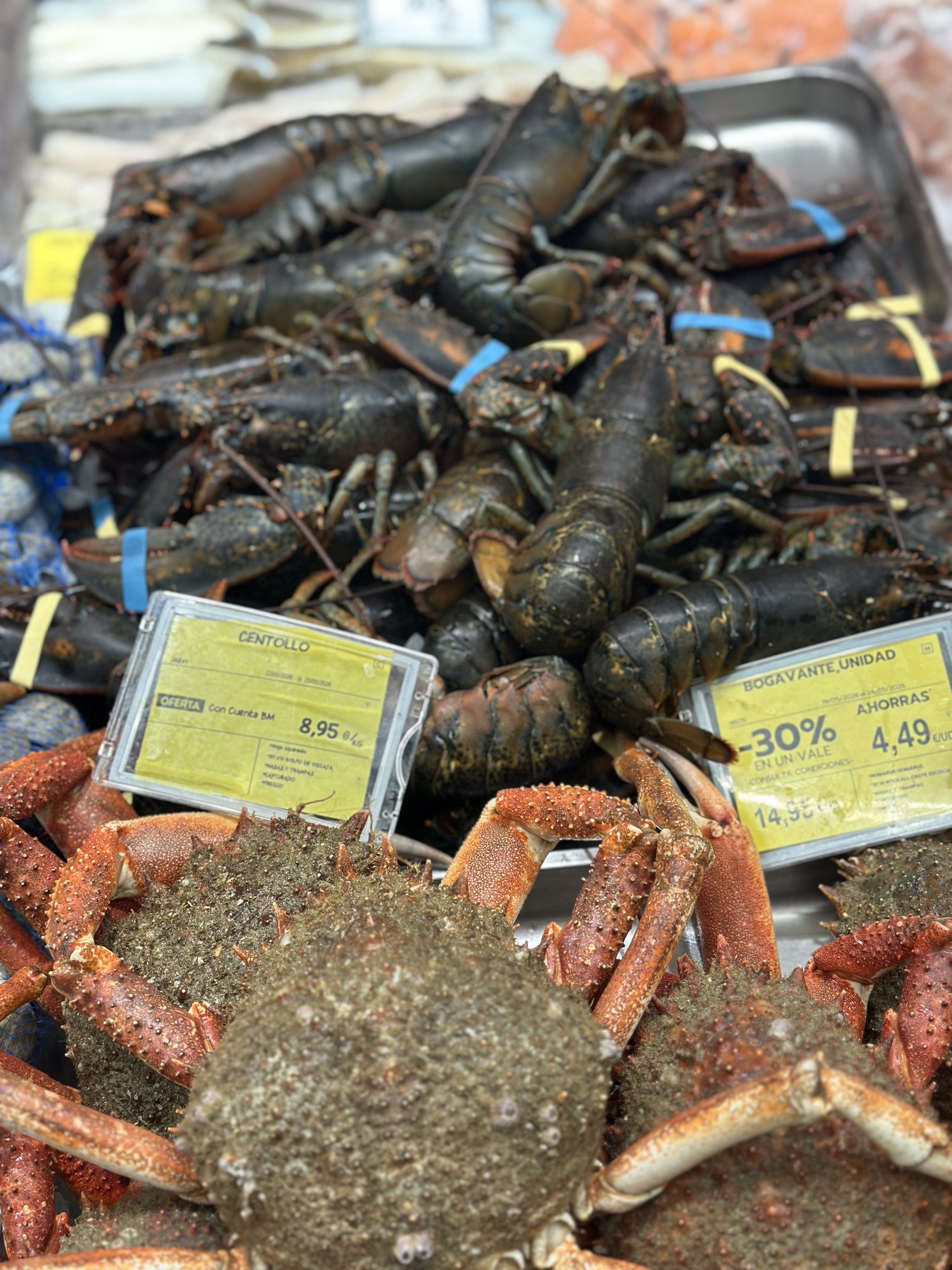 Pescadería Irún · variedad mostrador